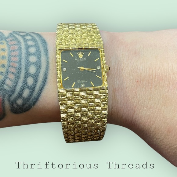 Vintage Women’s Rolex Geneve Cellini Watch - Picture 2 of 12